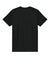 Gildan 3000 Mens Short Sleeve Crewneck T-Shirt Black Flat Back