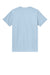 Gildan 3000 Mens Short Sleeve Crewneck T-Shirt Light Blue Flat Back