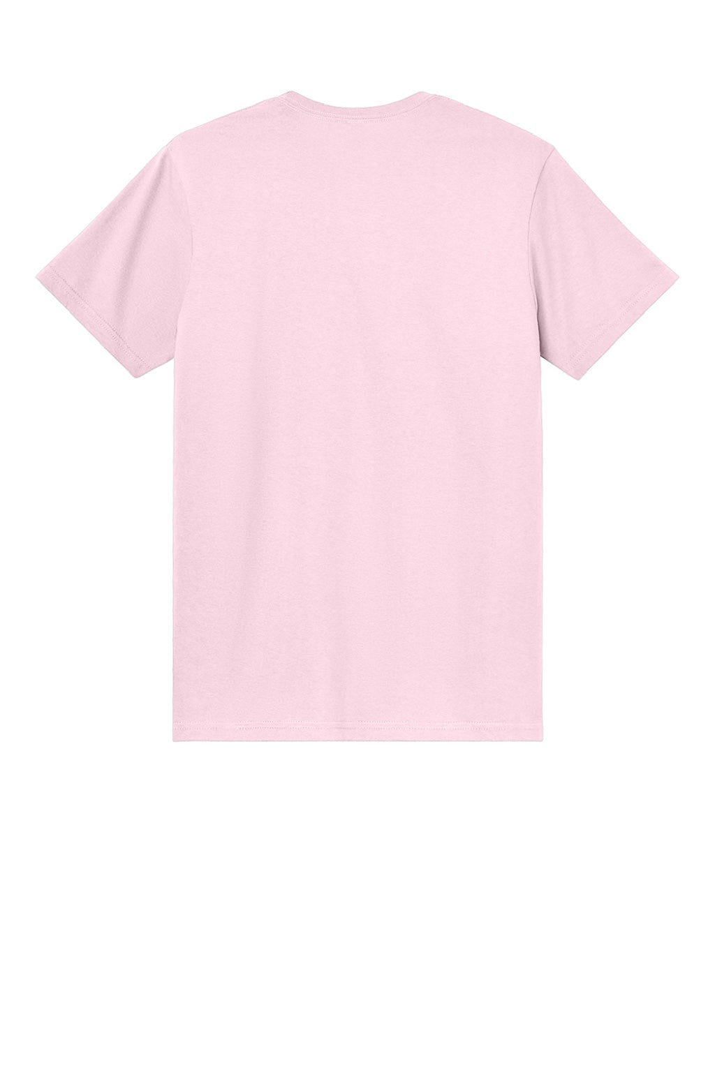 Gildan 3000 Mens Short Sleeve Crewneck T-Shirt Light Pink Flat Back