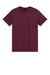 Gildan 3000 Mens Short Sleeve Crewneck T-Shirt Maroon Flat Front