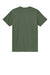 Gildan 3000 Mens Short Sleeve Crewneck T-Shirt Military Green Flat Back