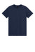 Gildan 3000 Mens Short Sleeve Crewneck T-Shirt Navy Blue Flat Front
