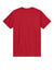 Gildan 3000 Mens Short Sleeve Crewneck T-Shirt Red Flat Back