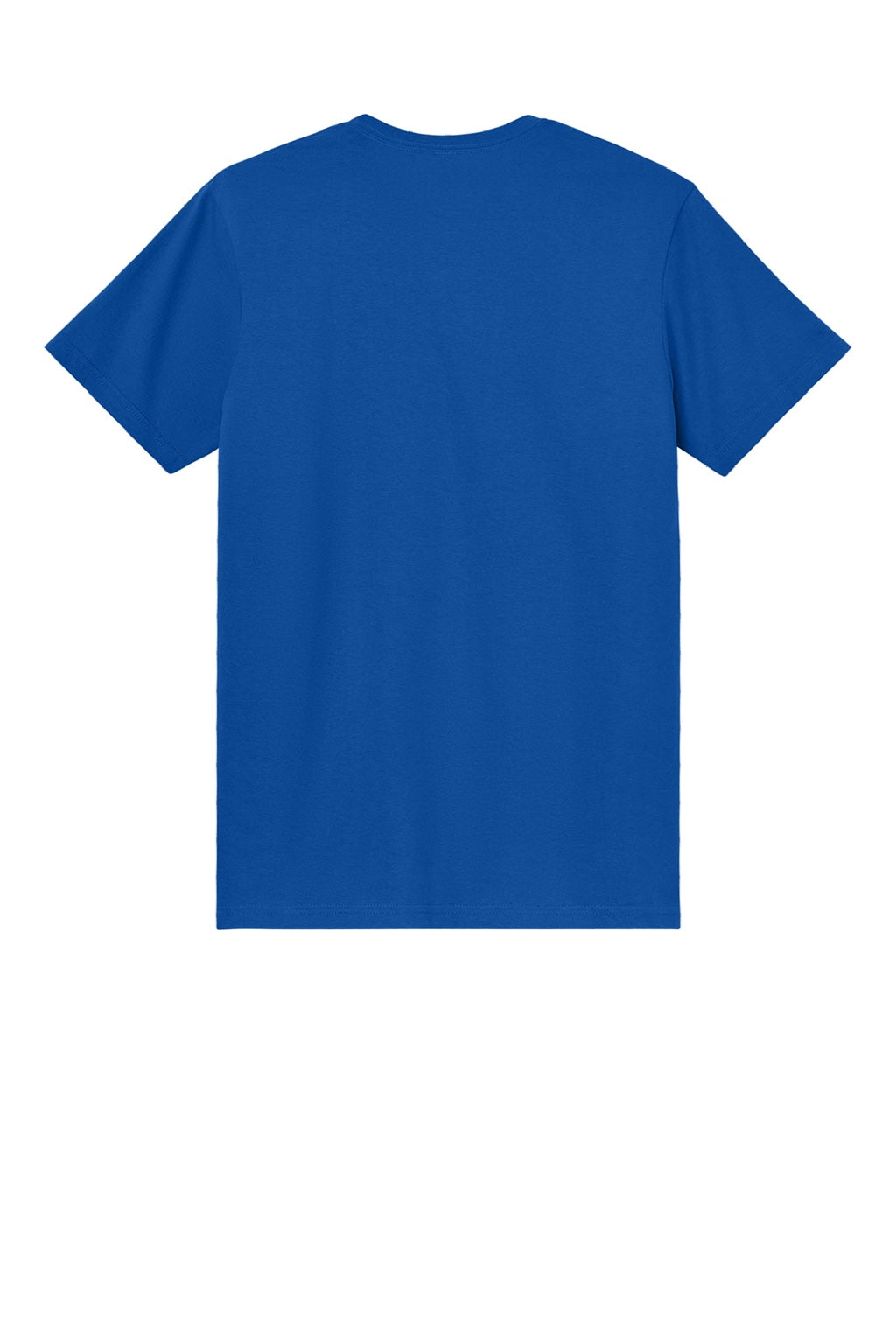 Gildan 3000 Mens Short Sleeve Crewneck T-Shirt Royal Blue Flat Back