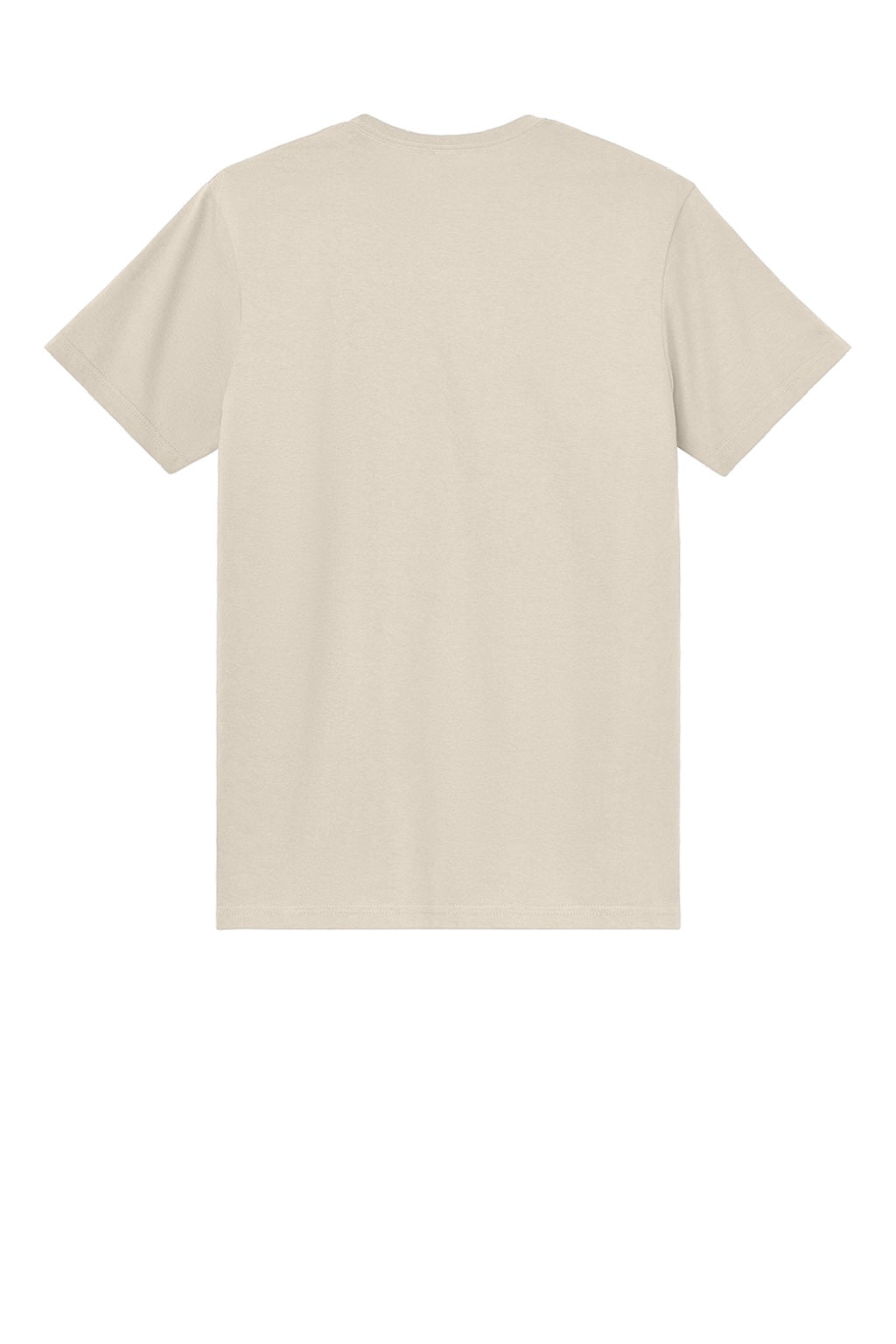 Gildan 3000 Mens Short Sleeve Crewneck T-Shirt Sand Flat Back