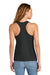 Gildan 64220LCVC Womens Softstyle CVC Racerback Tank Top Pitch Black Mist Model Back