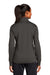 Sport-Tek LST241 Womens Sport-Wick Moisture Wicking Fleece Full Zip Sweatshirt w/ Pockets Iron Grey Model Back