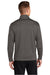 Sport-Tek ST241 Mens Sport-Wick Moisture Wicking Fleece Full Zip Sweatshirt w/ Pockets Iron Grey Model Back