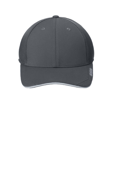Ogio Hats OE654 Mens Circuit Hat Diesel Grey Flat Front