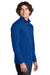 Sport-Tek ST357 Mens Competitor Moisture Wicking 1/4 Zip Sweatshirt True Royal Blue Model Side