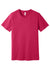 Bella + Canvas BC3001/3001 Mens Jersey Short Sleeve Crewneck T-Shirt Fuchsia Pink Flat Front