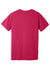 Bella + Canvas BC3001/3001 Mens Jersey Short Sleeve Crewneck T-Shirt Fuchsia Pink Flat Back