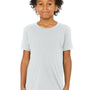 Bella + Canvas Youth Jersey Short Sleeve Crewneck T-Shirt - Silver Grey - NEW