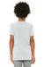 Bella + Canvas BC3001Y/3001Y Youth Jersey Short Sleeve Crewneck T-Shirt Silver Grey Model Back