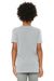 Bella + Canvas BC3001Y/3001Y Youth Jersey Short Sleeve Crewneck T-Shirt Solid Athletic Grey Model Back