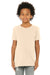 Bella + Canvas BC3001Y/3001Y Youth Jersey Short Sleeve Crewneck T-Shirt Soft Cream Model Front