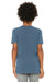 Bella + Canvas BC3001Y/3001Y Youth Jersey Short Sleeve Crewneck T-Shirt Steel Blue Model Back