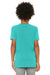 Bella + Canvas BC3001Y/3001Y Youth Jersey Short Sleeve Crewneck T-Shirt Teal Green Model Back