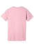 Bella + Canvas BC3005/3005 Mens Jersey Short Sleeve V-Neck T-Shirt Pink Flat Back