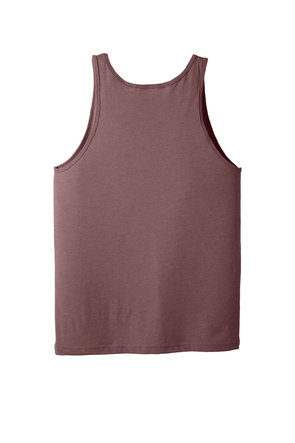 Bella + Canvas BC3480/3480 Mens Jersey Tank Top Mauve Flat Back