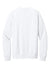 Bella + Canvas BC3901/3901 Mens Sponge Fleece Crewneck Sweatshirt White Flat Back