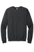Bella + Canvas BC3945/3945 Mens Fleece Crewneck Sweatshirt Dark Grey Flat Front