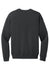 Bella + Canvas BC3945/3945 Mens Fleece Crewneck Sweatshirt Dark Grey Flat Back