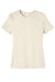 Bella + Canvas BC6400/6400 Womens Relaxed Jersey Short Sleeve Crewneck T-Shirt Natural Flat Front