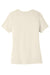 Bella + Canvas BC6400/6400 Womens Relaxed Jersey Short Sleeve Crewneck T-Shirt Natural Flat Back