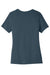 Bella + Canvas BC6400/6400 Womens Relaxed Jersey Short Sleeve Crewneck T-Shirt Vintage Navy Blue Flat Back