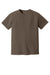 Comfort Colors 1717 Mens Short Sleeve Crewneck T-Shirt Espresso Brown Flat Front