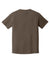Comfort Colors 1717 Mens Short Sleeve Crewneck T-Shirt Espresso Brown Flat Back