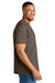 Comfort Colors 1717 Mens Short Sleeve Crewneck T-Shirt Espresso Brown Model Side