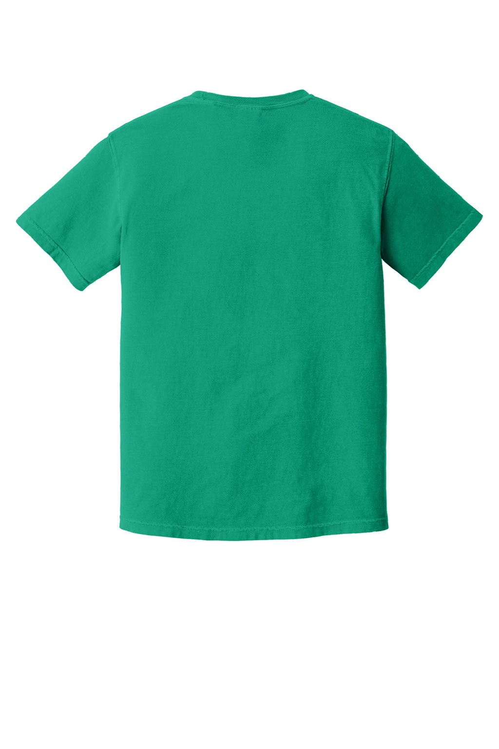 Comfort Colors 1717 Mens Short Sleeve Crewneck T-Shirt Island Green Flat Back