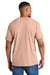 Comfort Colors 1717 Mens Short Sleeve Crewneck T-Shirt Peachy Model Back