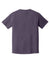 Comfort Colors 1717 Mens Short Sleeve Crewneck T-Shirt Wine Purple Flat Back