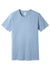 Bella + Canvas BC3001CVC/3001CVC Mens Heather CVC Short Sleeve Crewneck T-Shirt Heather Baby Blue Flat Front