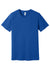 Bella + Canvas BC3001CVC/3001CVC Mens Heather CVC Short Sleeve Crewneck T-Shirt Solid True Royal Blue Flat Front