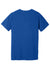Bella + Canvas BC3001CVC/3001CVC Mens Heather CVC Short Sleeve Crewneck T-Shirt Solid True Royal Blue Flat Back