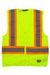 Berne HVV046 Mens Hi Vis Class 2 Vest Yellow Flat Front