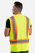 Berne HVV046 Mens Hi Vis Class 2 Vest Yellow Model Back