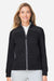 Devon & Jones DG71W Womens Full Zip Club Jacket Black Model Front