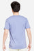 Lane Seven LS15001 Mens Heavyweight Short Sleeve Crewneck T-Shirt Colony Blue Model Back