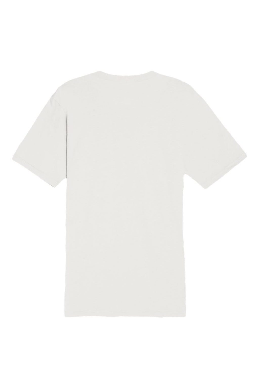 Lane Seven LS15001 Mens Heavyweight Short Sleeve Crewneck T-Shirt Natural Flat Back