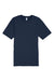 Lane Seven LS15001 Mens Heavyweight Short Sleeve Crewneck T-Shirt Navy Blue Flat Front