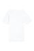 Lane Seven LS15001 Mens Heavyweight Short Sleeve Crewneck T-Shirt White Flat Back