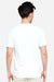 Lane Seven LS15001 Mens Heavyweight Short Sleeve Crewneck T-Shirt White Model Back