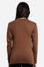 Lane Seven LS15009 Mens Heavyweight Long Sleeve Crewneck T-Shirt Chestnut Brown Model Back