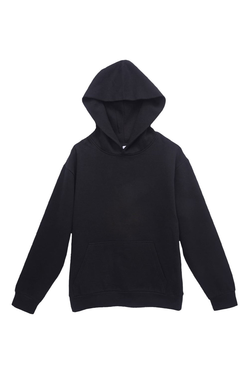 Lane Seven LS16001 Mens Urban Pullover Hooded Sweatshirt Hoodie w/ Pouch Pocket Black Flat Front