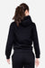 Lane Seven LS16001 Mens Urban Pullover Hooded Sweatshirt Hoodie w/ Pouch Pocket Black Model Back